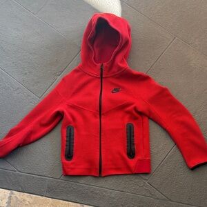 Nike Tech Waffle hoodie Youth Med